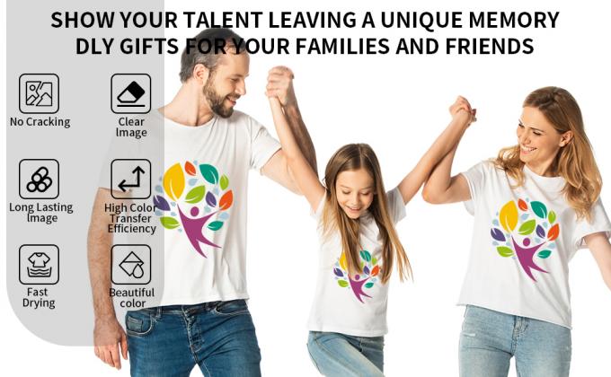 A4 / A3 DTF 프린터 필름 콜드 펠 75U 두께 PET 릴리스 필름 0