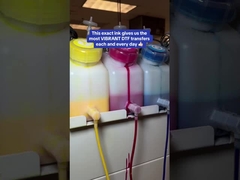 DTF 인쇄 화이트 잉크 CMYK 1L 디지털 인쇄 과정에 완벽한 추가