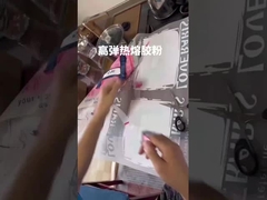 크랙 저항성 TPU DTF 파우더 접착제 다재다능하고 오래 지속되는 전송