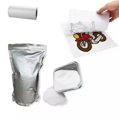 DTF 파우더 130-150도 TPU 흰색 검은색 1kg DTF 직전 전송 필름 인쇄용