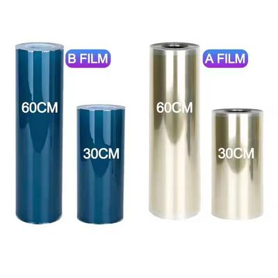 30cm*100m 롤 투명 UV Dtf Ab 필름 A3 Ab UV 라벨 스티커