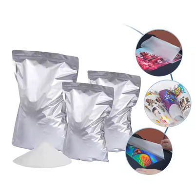 화이트 잉크 열 전송 Tpu Dtf 열 녹는 분말 접착제 열 1kg 80mic