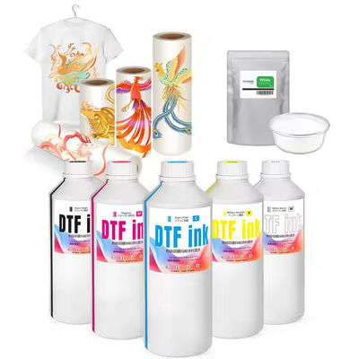 1000ml CMYK 흰색 DTF 잉크 필름에 직접 잉크젯 인쇄 잉크