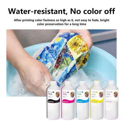 1000ml CMYK 흰색 DTF 잉크 필름에 직접 잉크젯 인쇄 잉크