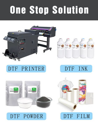1000ml CMYK 흰색 DTF 잉크 필름에 직접 잉크젯 인쇄 잉크