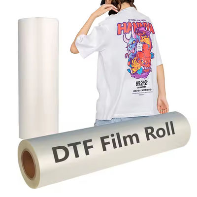 60cm*100m DTF PET 필름 백색 잉크 인스턴트 핫 &amp; 콜드 펠