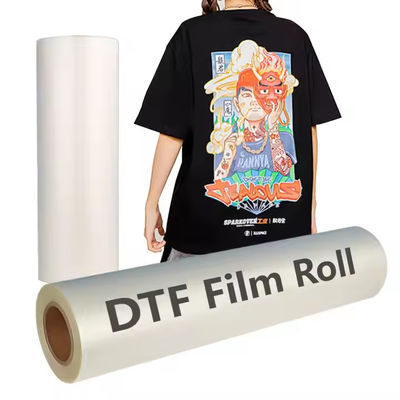 60CM DTF 필름 75mic, 차가운 &amp; 뜨거운 껍질