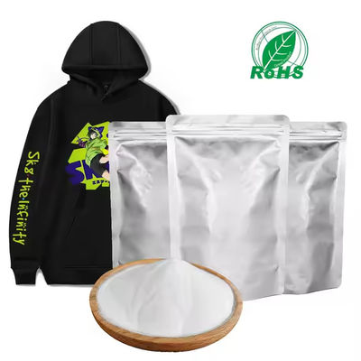 1kg 80um 흰색/검은 TPU DTF 열 전달 티셔츠 인쇄용 열 녹기 분말