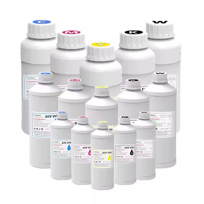 티셔츠 디자인 인쇄 애완 동물 필름 에프슨 Dtf 잉크 Cmykw 병당 1000ml L1800
