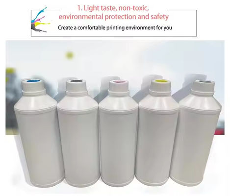 CMYK W 색상 500ml Dtf 색소 잉크 수 기반 프린터용 열 전송 인쇄
